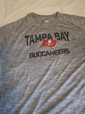 NFL Team Apparel Gray Heather Tee